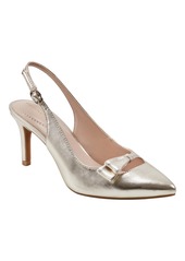 Bandolino Women's Gelli Bow Detail Slim Heel Dress Pumps - Ivory Patent