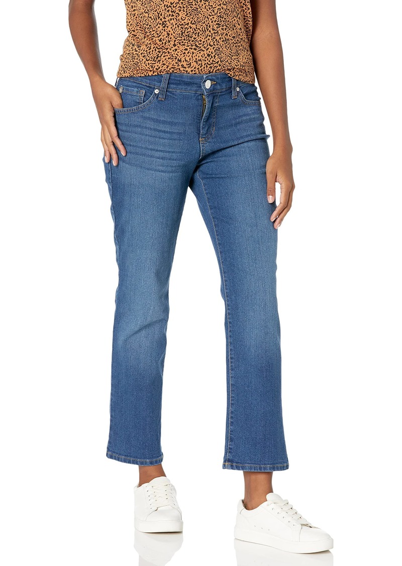 Bandolino Women's Mandie Signature Fit High Rise Straight Jean   Short