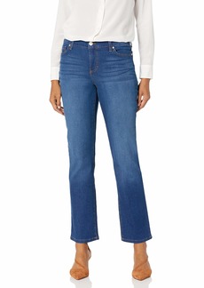 Bandolino Women's Mandie Signature Fit 5 Pocket High Rise Straight Jean