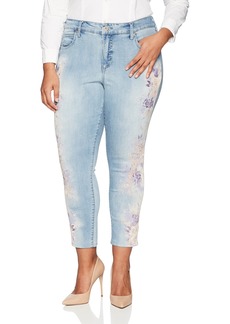 bandolino plus size mandie straight jean