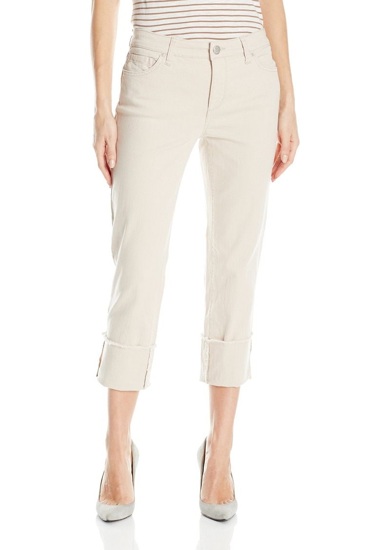 bandolino millie straight coated and lace jean