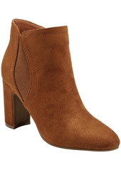 Bandolino Kella 2 Womens Faux Suede Side Zip Ankle Boots