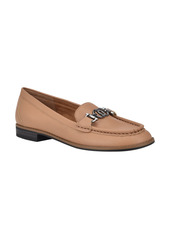 Bandolino Qadan Bit Loafer in Light Tan Faux Leather/Brown at Nordstrom