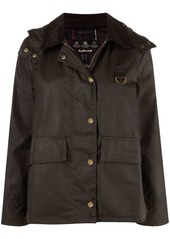 Barbour Avon wax-cotton hooded jacket