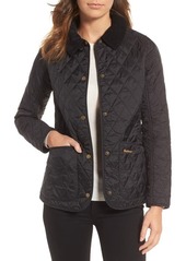 Barbour Annandale Water Resistant Quilted Utility Jacket in Black at Nordstrom