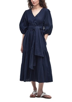 Barbour Annie Belted Midi Dress