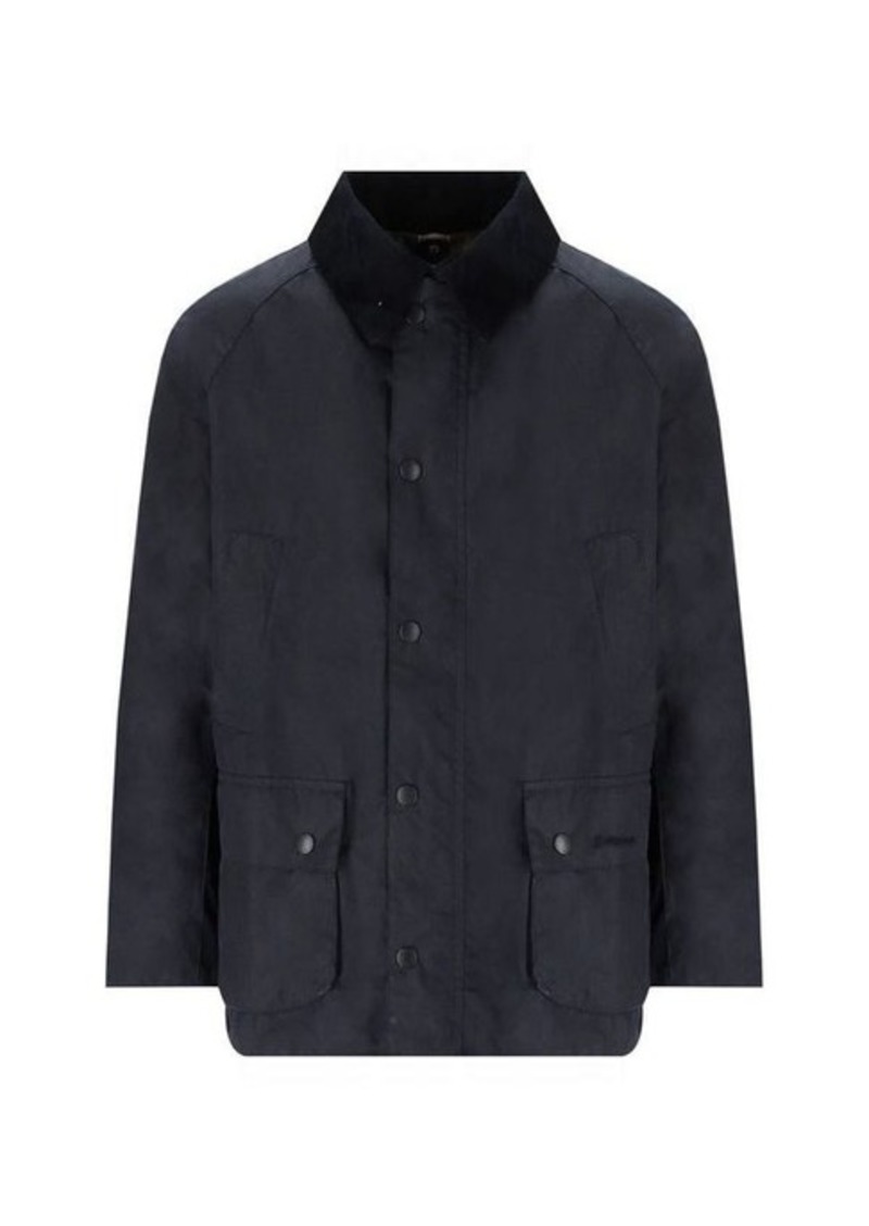 BARBOUR  ASHBY WAX NAVY BLUE JACKET