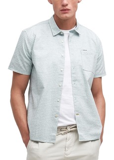 Barbour Ashgill Cotton Stripe Regular Fit Button Down Shirt