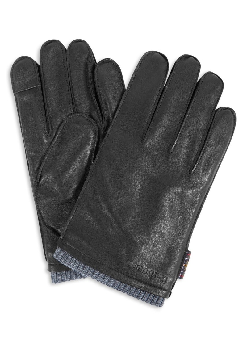 Barbour Bampton Leather Gloves