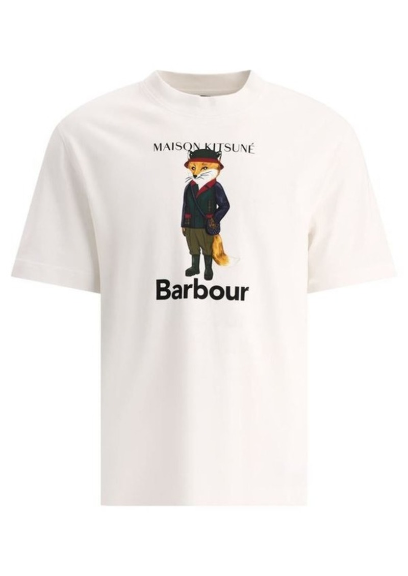 BARBOUR "Barbour x Maison Kitsuné" t-shirt
