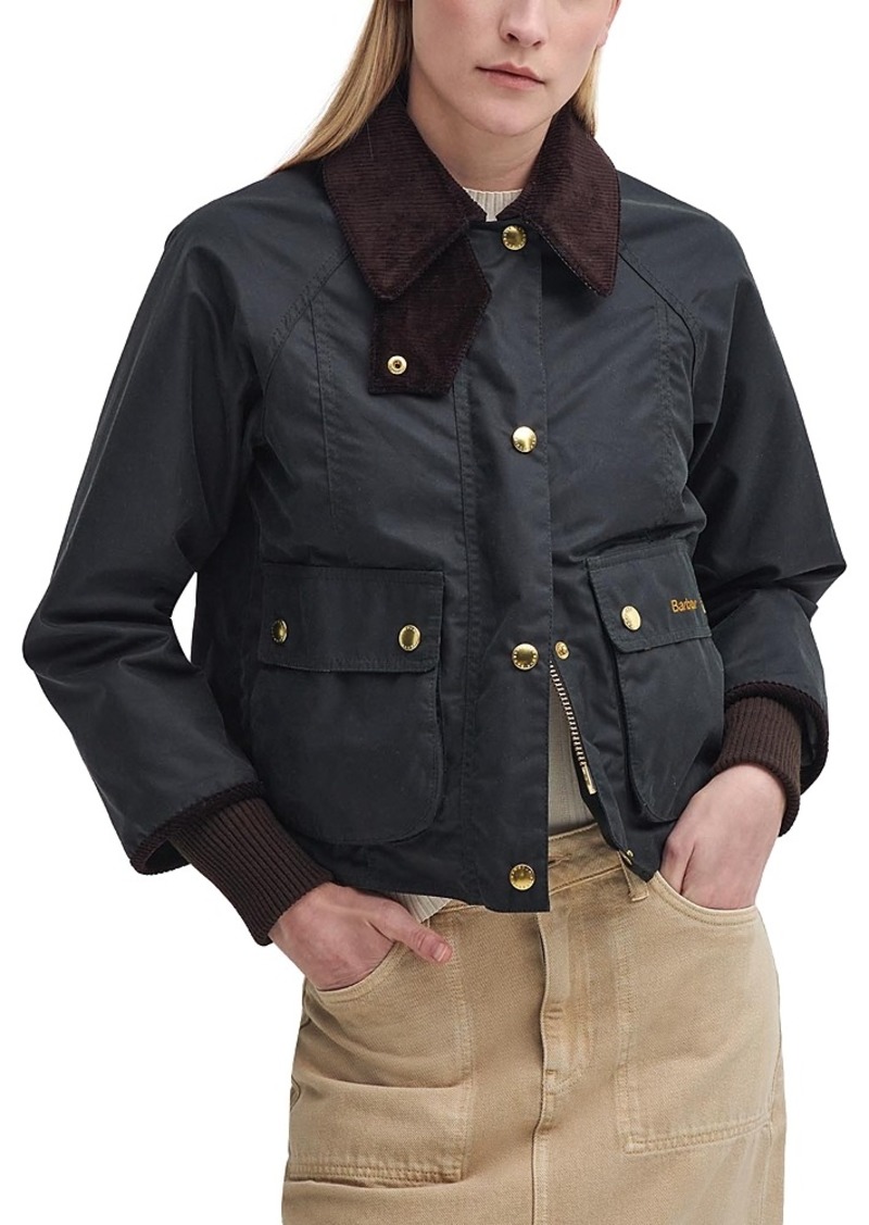 Barbour Beadnell Cropped Waxed Coat