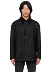 Barbour Black Ashby Wax Jacket