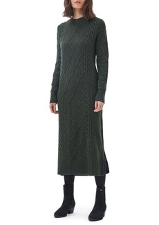 Barbour Burne Long Sleeve Wool Blend Sweater Dress