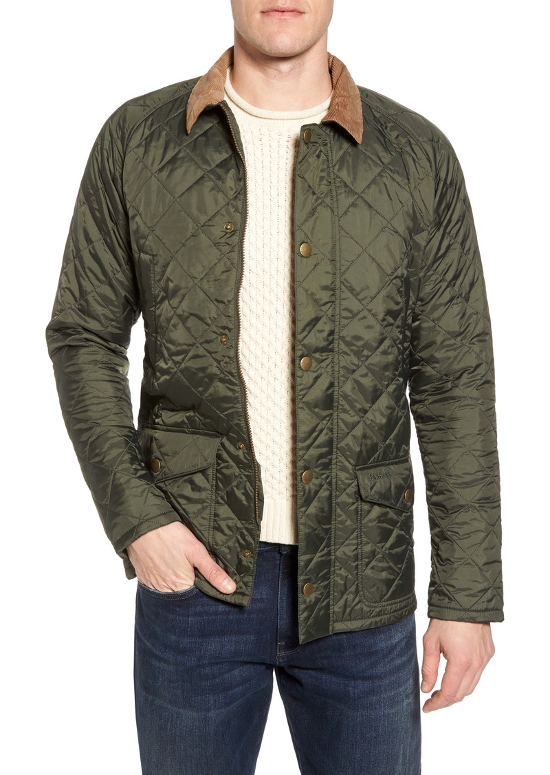 barbour pod slim fit quilted jacket