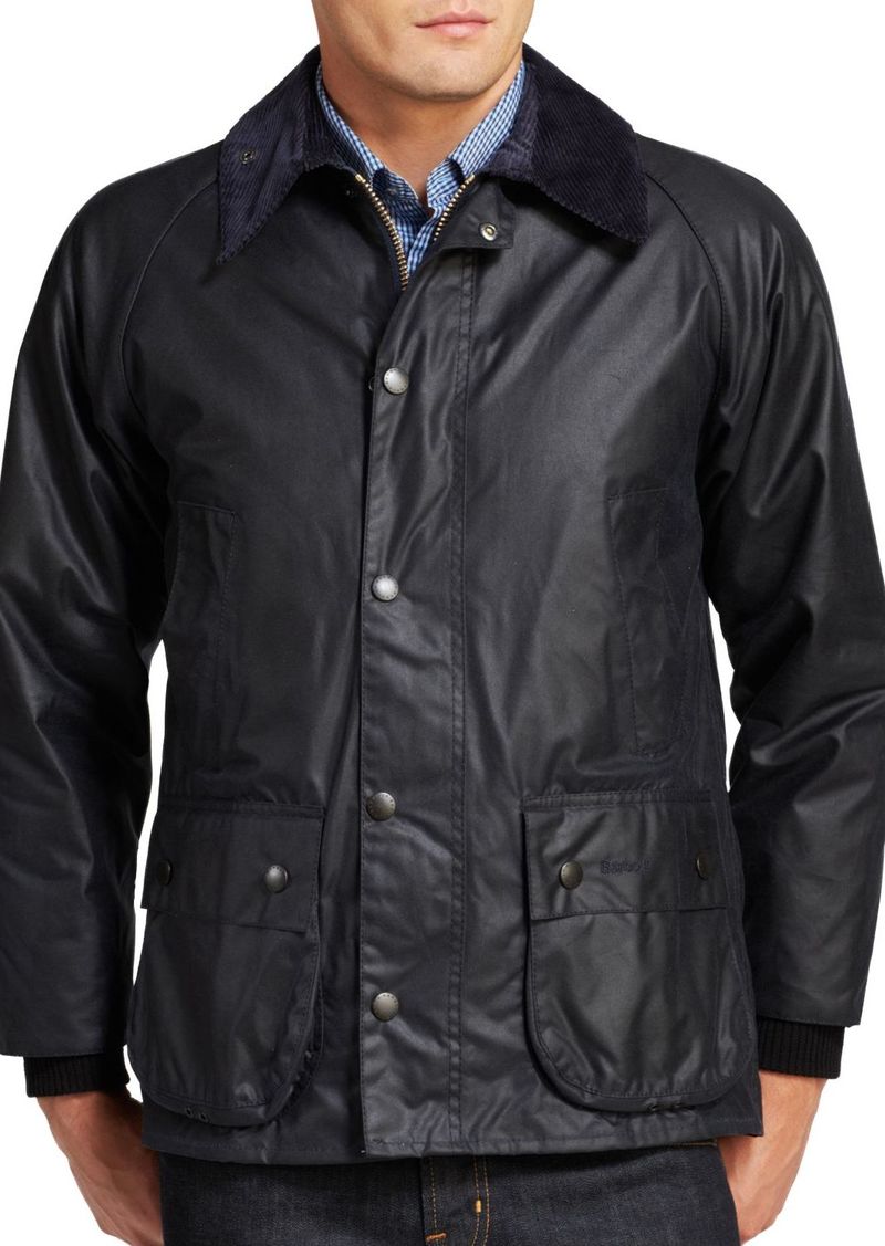 classic bedale waxed cotton jacket