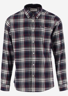 BARBOUR COTTON SHIRT WITH CHECK PATTERN