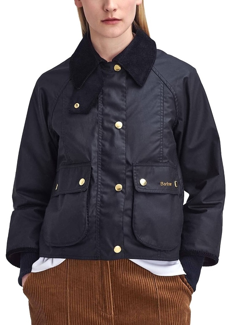 Barbour Beadnell Cropped Waxed Coat