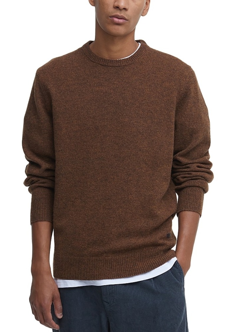 Barbour Elbow Patch Crewneck Sweater