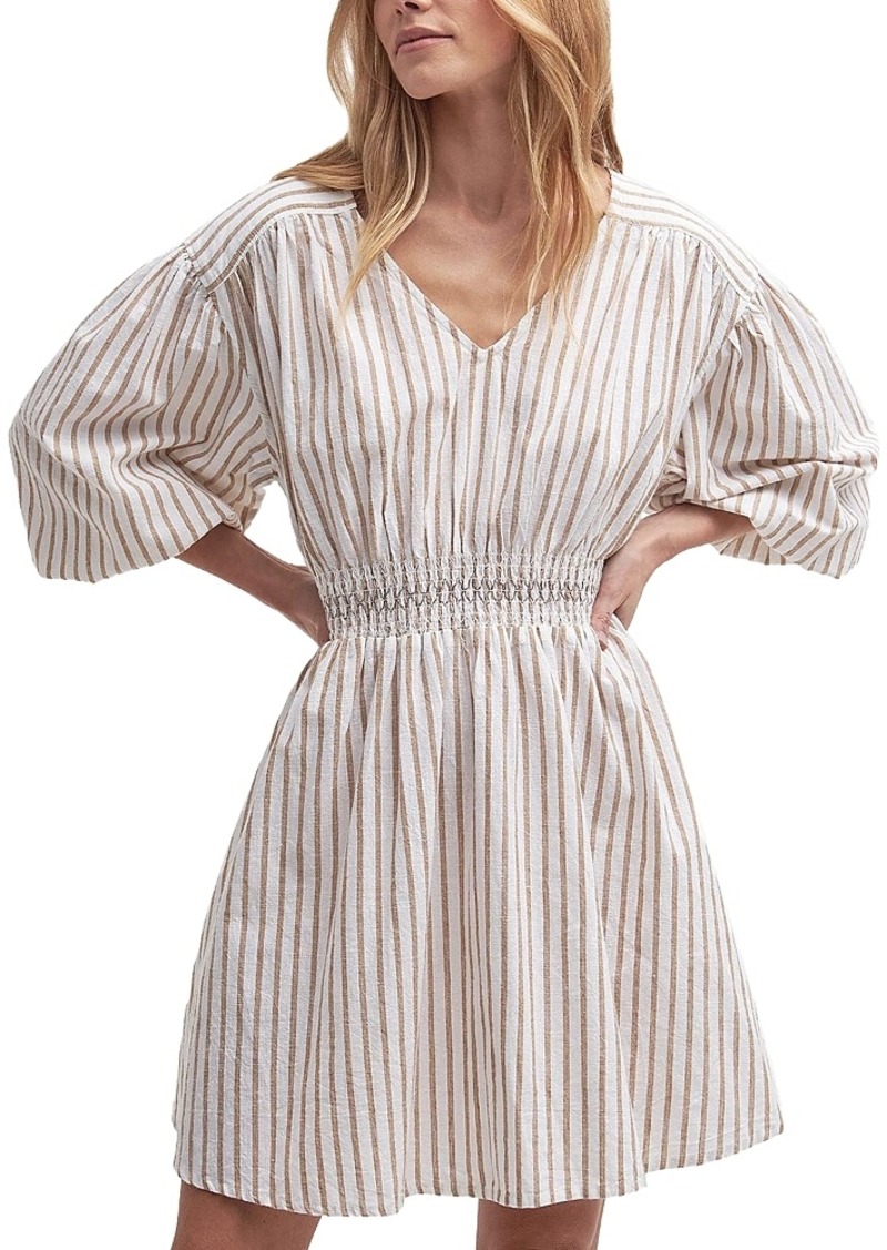 Barbour Ella Cotton Stripe Dress