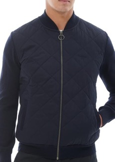 Barbour Essential Box Quilted Wool Blend Jacket