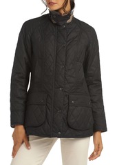 Barbour Gibbon Quilted Corduroy Collar Coat