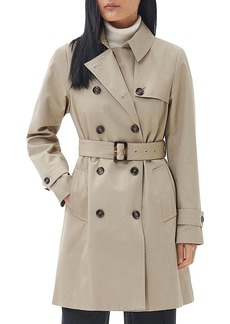 Barbour Greta Short Showerproof Trench Jacket