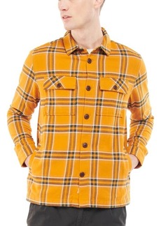 Barbour Hallfell Plaid Overshirt in Tapenade at Nordstrom