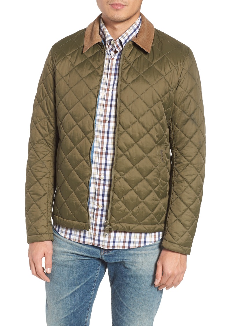 barbour helm quilted jacket