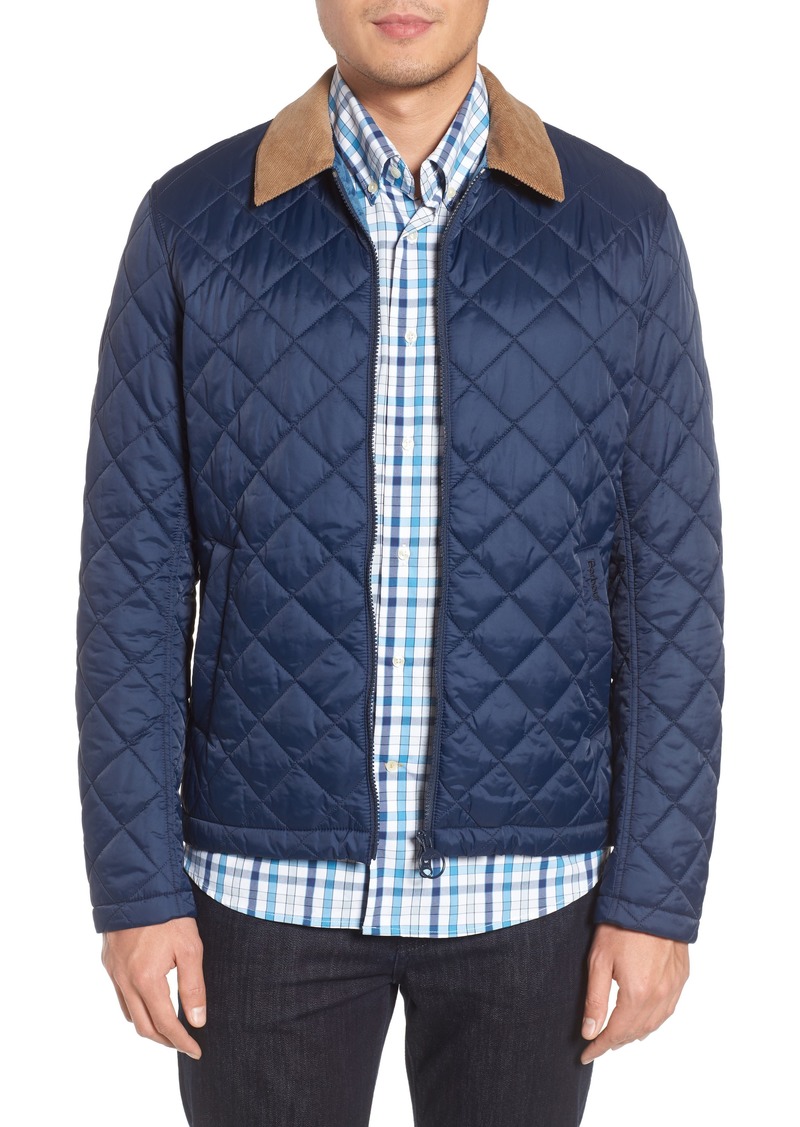 barbour helm quilted jacket