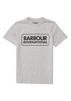 Barbour Kids' Essential Logo Cotton T-Shirt in Grey Marl at Nordstrom Rack