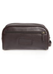Barbour Leather Travel Kit