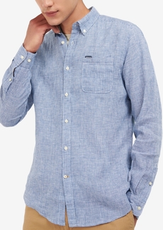 Barbour Linton Tailored Shirt - Navy