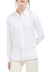 Barbour Marine Linen Button-Up Shirt