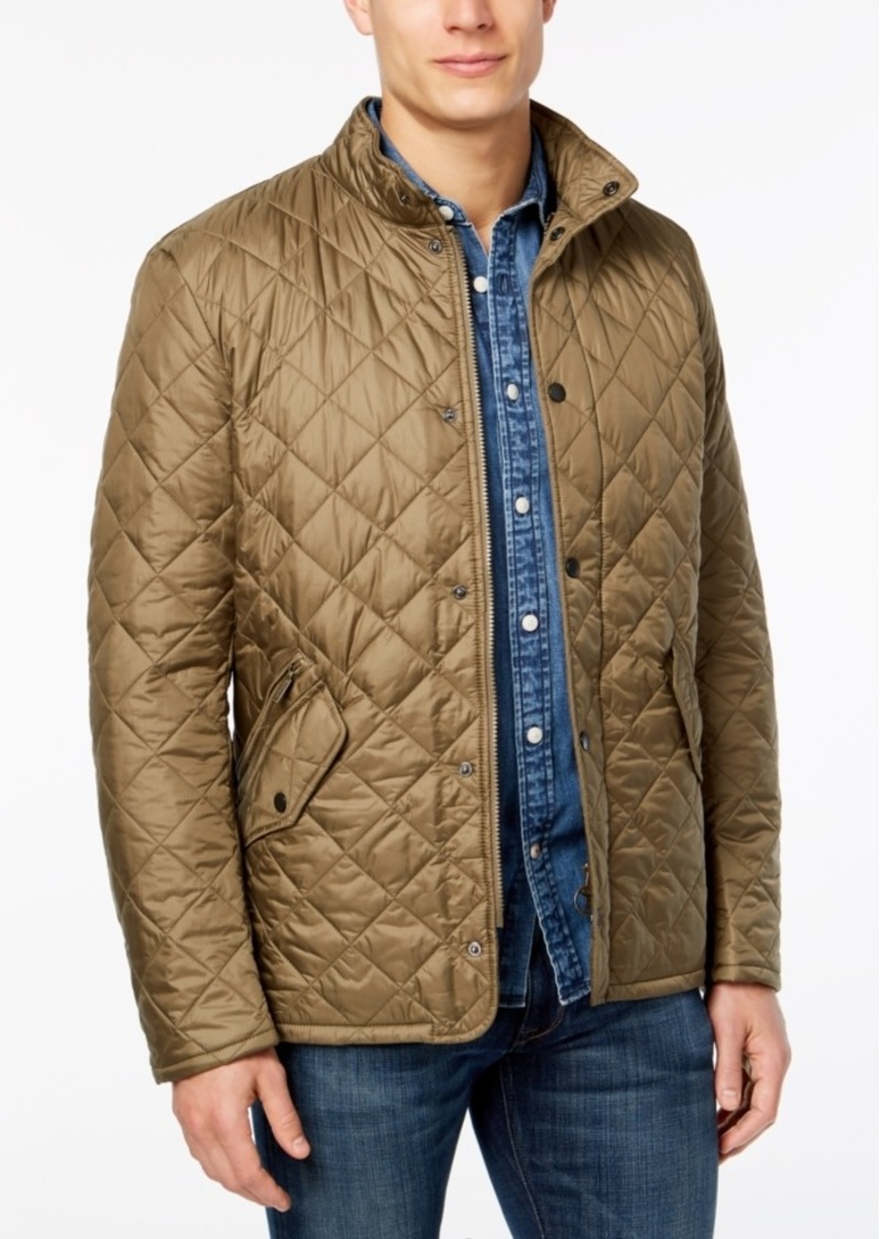 Chelsea Quilted Jacket - Barbour Olive Flyweight Chelsea Quilted Jacket ...