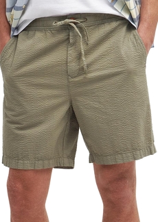 Barbour Men's Melbury Seersucker Shorts - Dusty Green