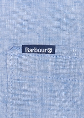 Barbour Men's Nelson Tailored-Fit Solid Button-Down Shirt - Blue