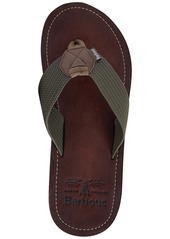 Barbour Men's Toeman Beach Sandal - Black