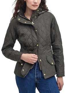 Barbour Millfire Hooded Quilted Coat