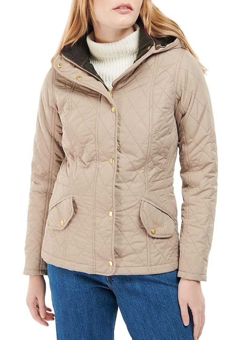 Barbour Millfire Hooded Quilted Coat