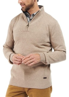 Barbour Nelson Essential Lambswool Half Zip Sweater