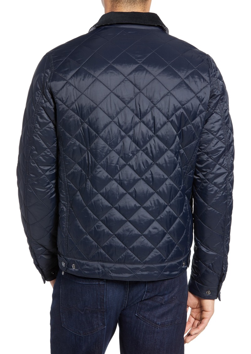 barbour pardarn quilted jacket