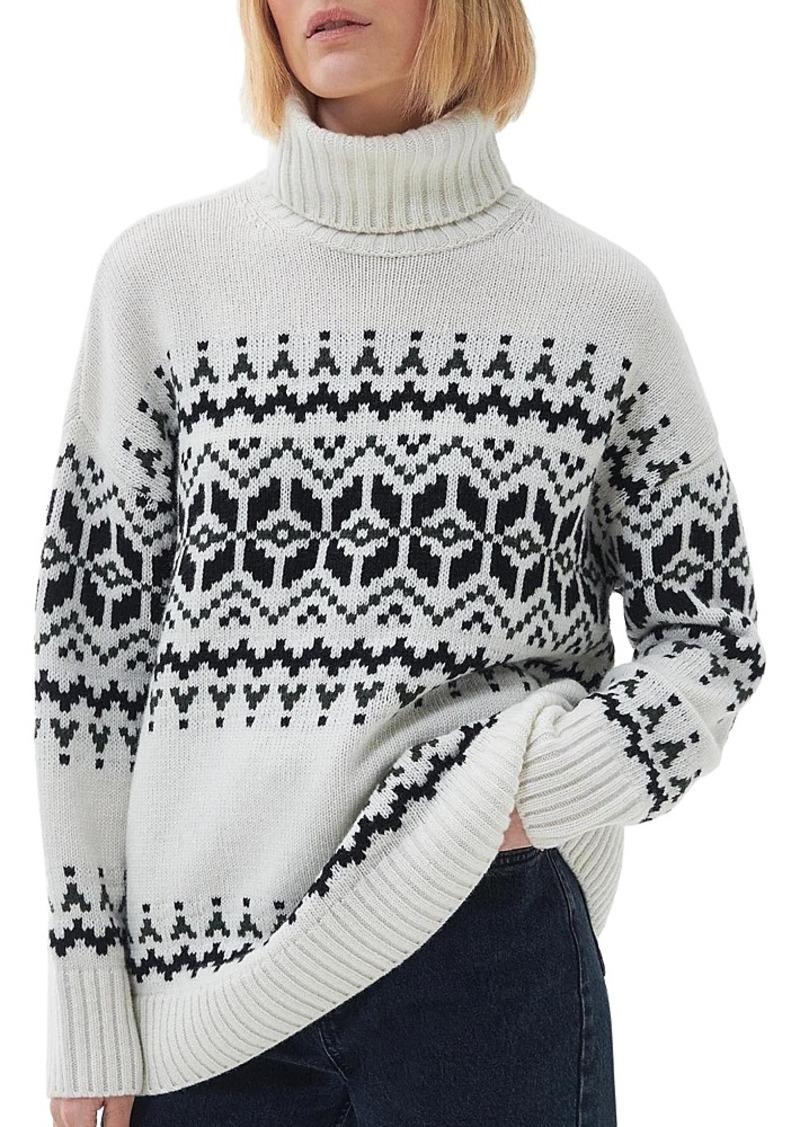Barbour Patrisse Turtleneck Knit Sweater