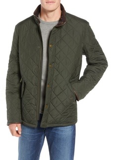 Barbour 'Powell' Regular Fit Quilted Jacket in Sage at Nordstrom