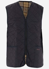 BARBOUR QUILTED VEST WITH ZIPPER