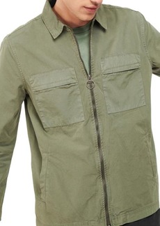Barbour Tollgate Cotton Overshirt in Agave Green at Nordstrom