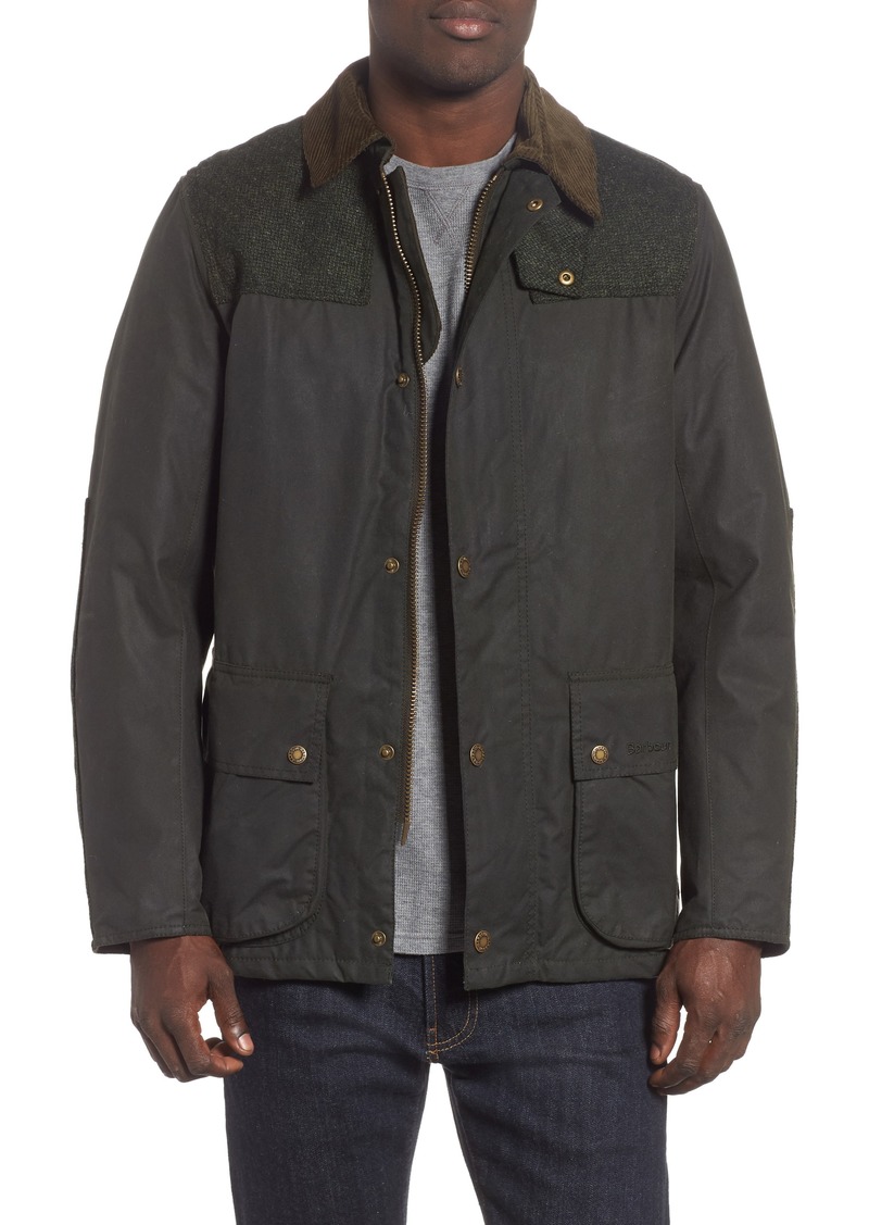 barbour wight waxed cotton jacket