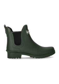 BARBOUR  WILTON OLIVE GREEN CHELSEA BOOT