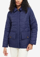 Barbour Women's Leilani Quilted Patch-Pocket Jacket - Yarrow