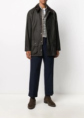 Barbour Beaufort snap-fastening coat