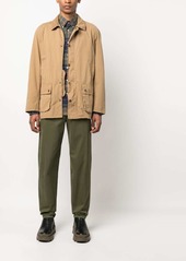 Barbour button-up shirt jacket